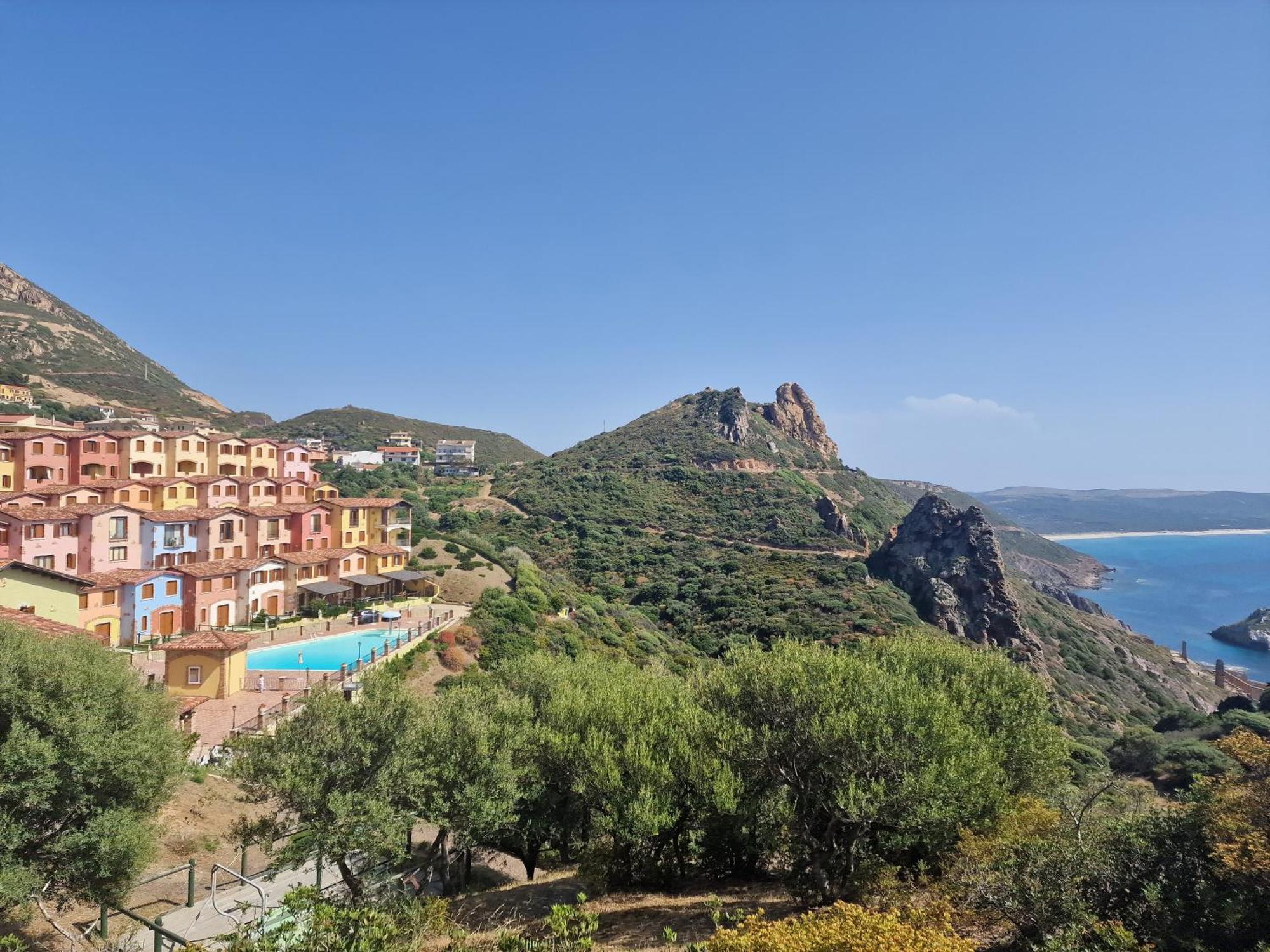 Vila La Perla E Le Conchiglie Tanca Piras Vista Mare Nebida Exteriér fotografie